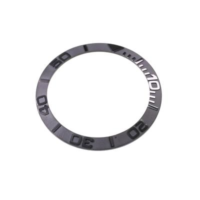 38mm SKX007 Ersättningskapitelryng passar SKX009 Klockfodral Plast Keramisk Bezel Innerring Klockfodral Modifieringsdelar