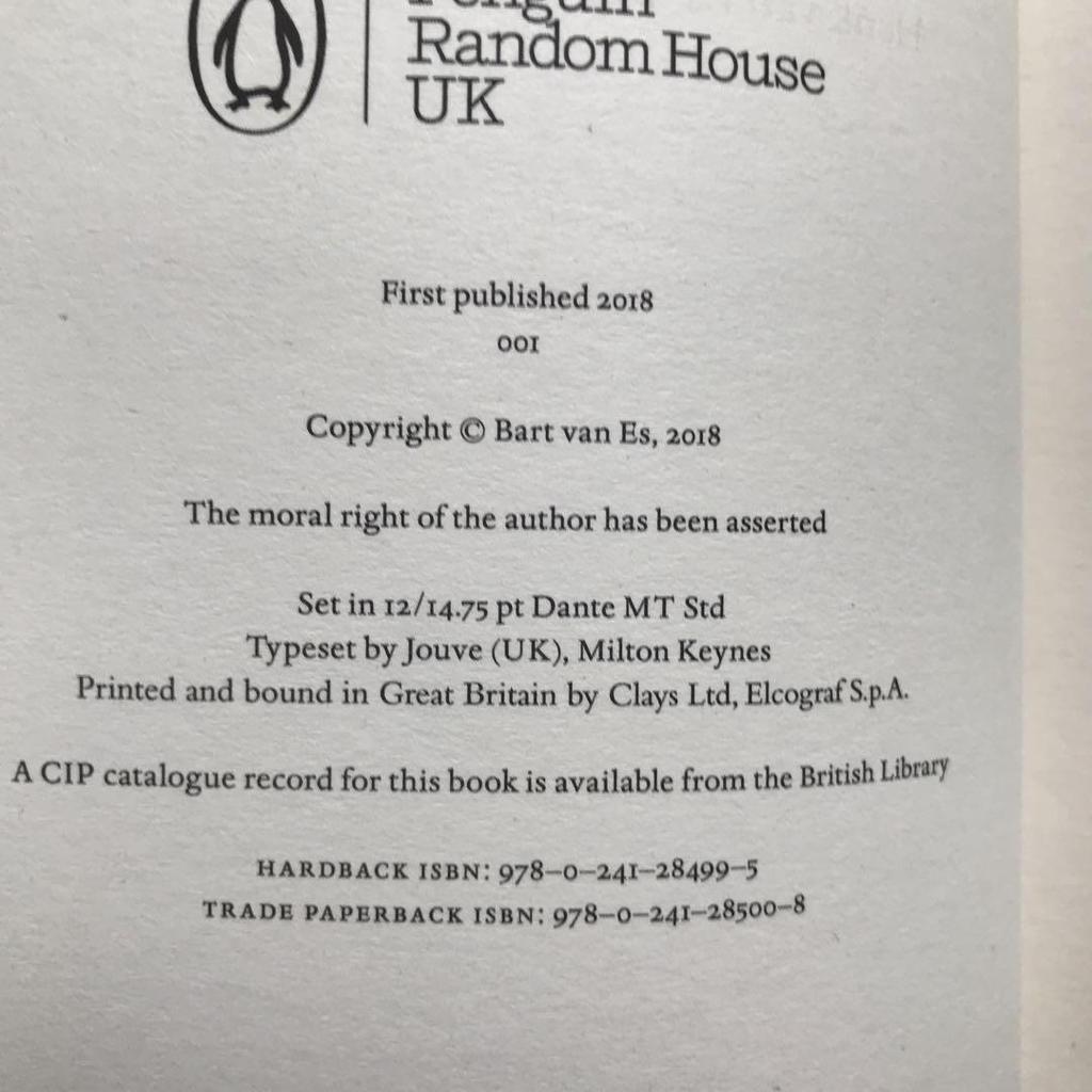 [USED] THE CUT OUT GIRL by Bert Van Es