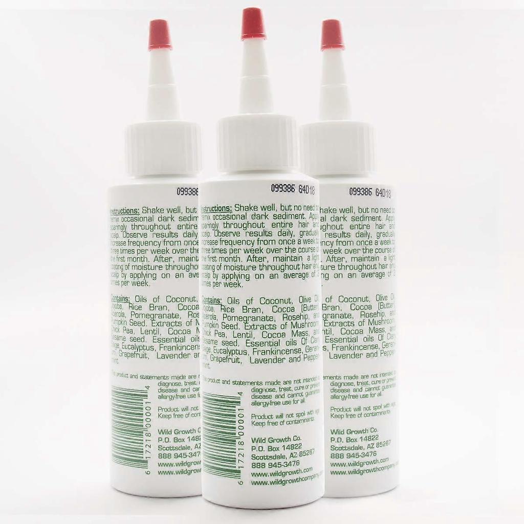 Wild Growth Hair Oil 3pcs X 4oz