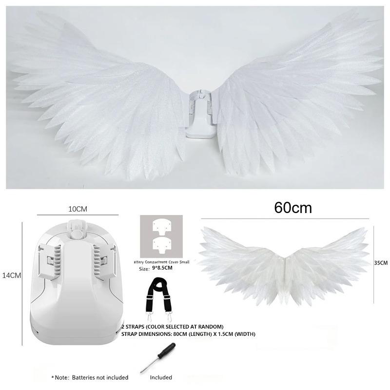 Electric Openable Angel Wings Bouquet Decor