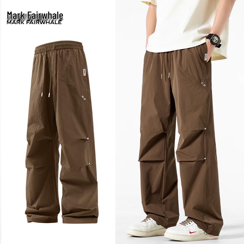 Mark Fairwhale Men's Outdoor Adjustable Cargo Parachute Pants