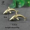 Sea Animal Shark Figurines Miniatures Retro Brass Office Desktop Crafts Ornament Gifts Home Decorations Living Room Accessories