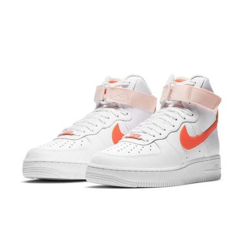 

Nike Wmns Air Force 1 High White Orange Pearl 334031-118 EU 35.5 белый/оранжевый