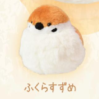 10cm Yell Plush Toys Cute Kawaii Munia Chick Sparrow Parrot Long-tailed Tit Pigeon Soft Stuffed Round Fat Palm Bird Gifts
