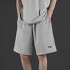 Li-Ning Comfortable Breathable Loose Fit Five-Point Shorts Unisex shorts Light-Gray AKSW623-2