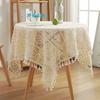 Classical Hollow Tablecloth, Sun Wind Woven Crochet Tablecloth, Spot, Fabric Decoration