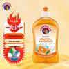 Liushen Refreshing & Moisturizing Shower Gel & Orange Dish Soap Bundle