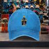 Lighthouse In Bottle Baseball Cap Washed Denim Adjustable Hat Outdoor Casual Unisex