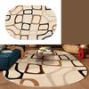 Living Room Carpet Sofa Coffee Table Rug Irregular Non-slip Floor Mat Machine Washable Soft Bedroom Rugs Retro Home Decoration