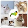 Zwitschernder Vogel Katzenspielzeug Feder Katzenspielzeug Interaktives Katzenspielzeug Realistisches Vogelgeräusch Katzenspielzeug Plüsch Katzenspielzeug Automatisches Katze Vogel Spielzeug