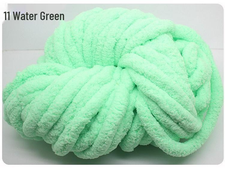 Winter DIY Super Dicke Isländische Wolle Handgewebter Schal & Mütze Garn