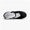 Drogheria CriVerini Mjpj Ve Oo Blx Mary Jane VelVet Black Flat Shoes
