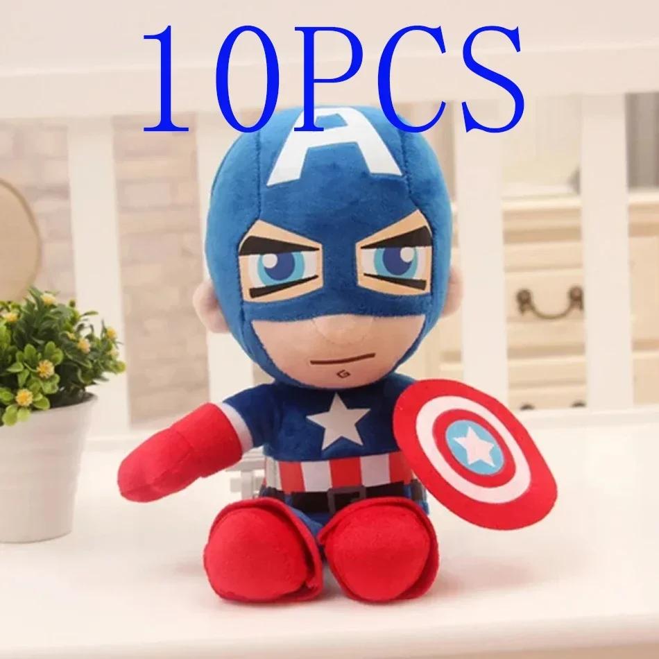 110Pcs Marvel Spiderman Plush Toy Soft Stuffed Cartoon Stuffeds Dolls Large Plushs Cloth Dolls Pillow Kids Gift 25-30Cm