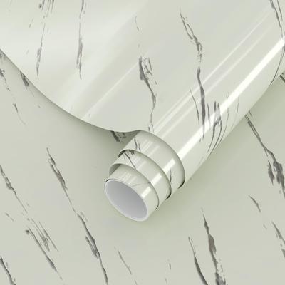 Adrmpest Ivory Marble Remake Wallpaper 30cm X Cutting Trim Furniture Easy DIY for Beginners Stickers, 500cm, Thick, Waterproof, Oil-Proof,