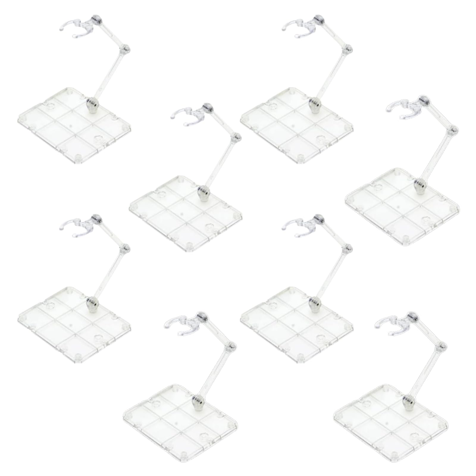 

Aristal Figure Plastic Model Display 180 Degree Transparent Stand, Stand, Articulation, (8)