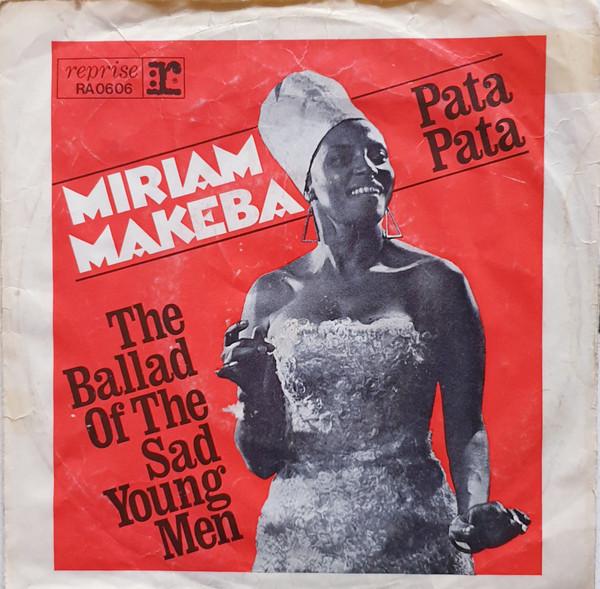 7-дюймовая пластинка MIRIAM MAKEBA Pata Pata RA0606 Reprise Records Германия Джаз Б/у