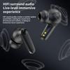 Real Time AI Translation Headphone Full Color Smart Screen Bluetooth 5.4 Wrieless Earbuds ANC ENC Cancelling HIFI  Waterproof Earphone for Android IOS