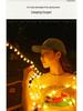 Canopy Tent Solar LED Star Lights for Outdoor Camping & Holiday Decorations