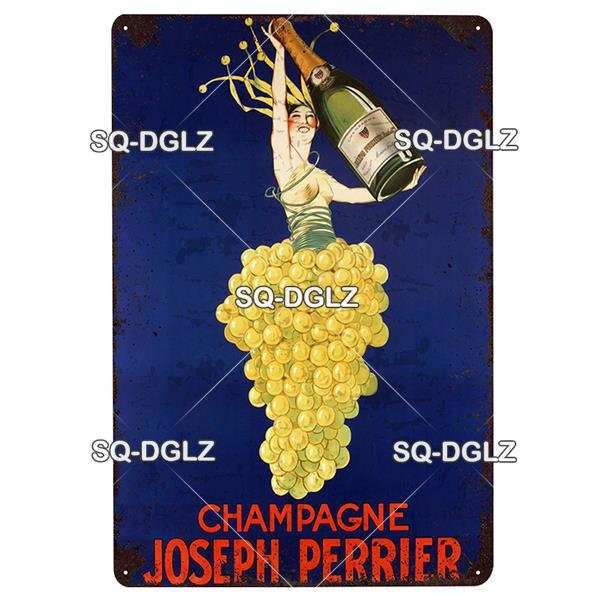 

Классическая винная металлическая табличка Винтажная плакетка Жестяная табличка Настенный декор Для бара Паба Металлические изделия Ретро Постер для вечеринки Подарок На заказ Оптом 20x30cm（7.8x11.8inch）