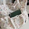 Floral Print Bag Women's Shoulder Bag Large Capacity Tote Bag Commuter Crossbody Bag