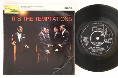 7inch Record TEMPTATIONS  Its The Temptations TME2010 TAMLA MOTOWN 1966 UK SoulFunk Used