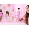 Barbie Deluxe Style Pink Denim Jacket for Dolls Playset Age 4 and Up Pink