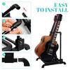 The GUITTO Plastic Multi Guitar Rack Stand is a foldable universal display rack for band and stage and can hold acoustic a portable guitar holder 3