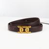 2024 Women's Versatile Black Waist-Cinching Korean Style Fashion Belt
