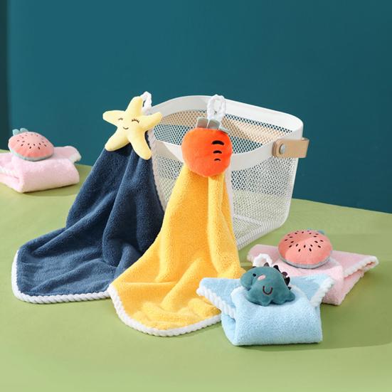 Asciugamano da cartone animato, carino, morbido, ultra morbido, confortevole, leggero, solido, resistente, ad asciugatura rapida, colorato, paglietta per ciotola
