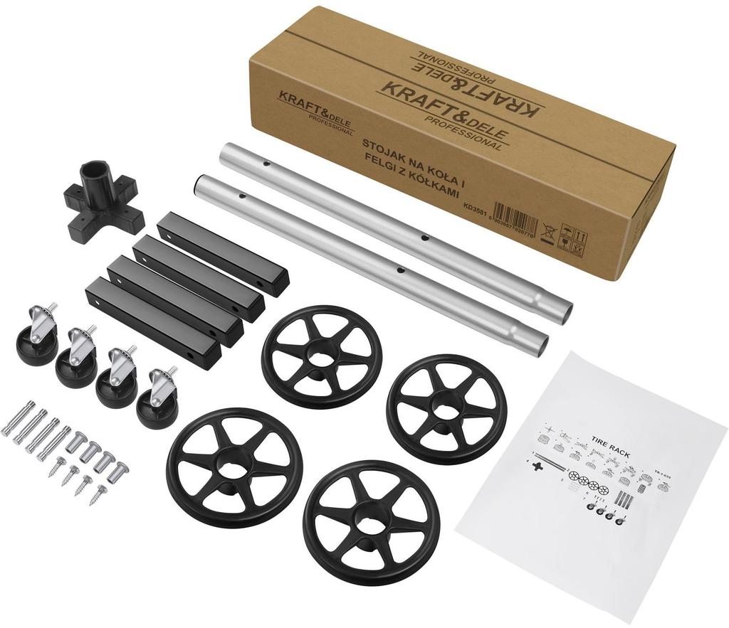 RIMS STAND WITH WHEELS KD3581