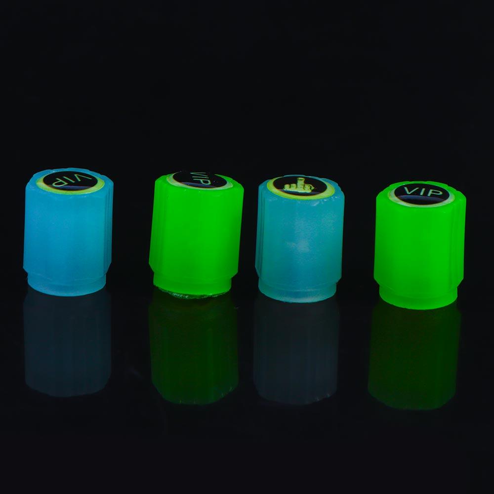 Parts Tires Accessories Tyre Stem Cover Stem Air Valve Caps Tire Valve Stem Caps Luminous Valve Cap