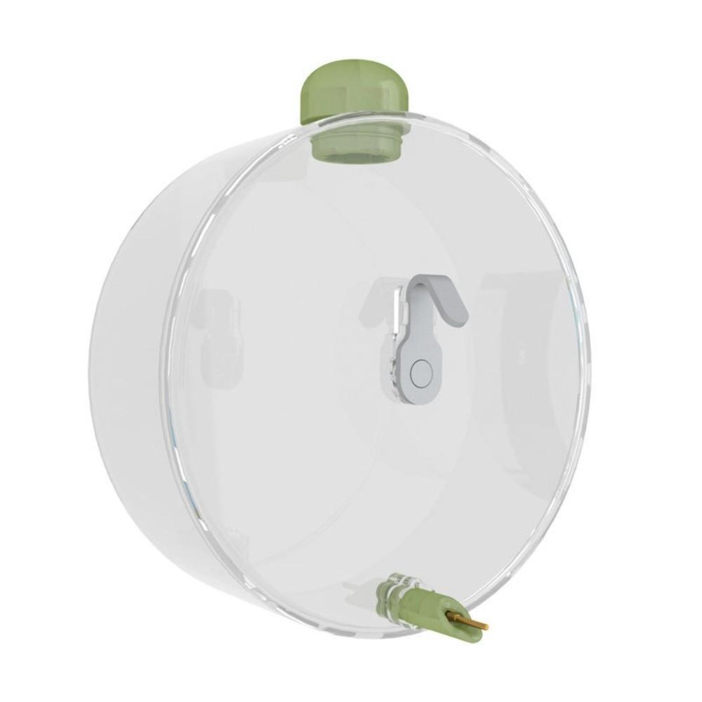 Transparent Birds Water Feeder Hangable Parrot Waterer New Small Pet Water Bottle for Bird Cage