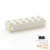 40pcs Bulk Construction Bricks Thick Figures Blocks 2x6 Dots Learning Creativity Dimension Works With Featuring 2456 Plastic Material Toy ideal for