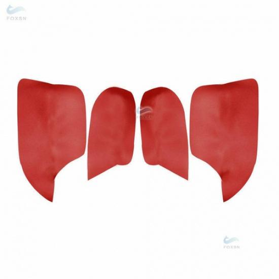 4Pcs Door Armrest Panel Microfiber Leather Cover for Mitsubishi ASX 2013-2016