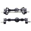 MN 99S Aluminum Alloy CNC Full Metal Front Rear Portal Axle Set For 1/12 MN MN99S MN98 D90 D91 D99 D99S MN90 RC Car Upgrade Part