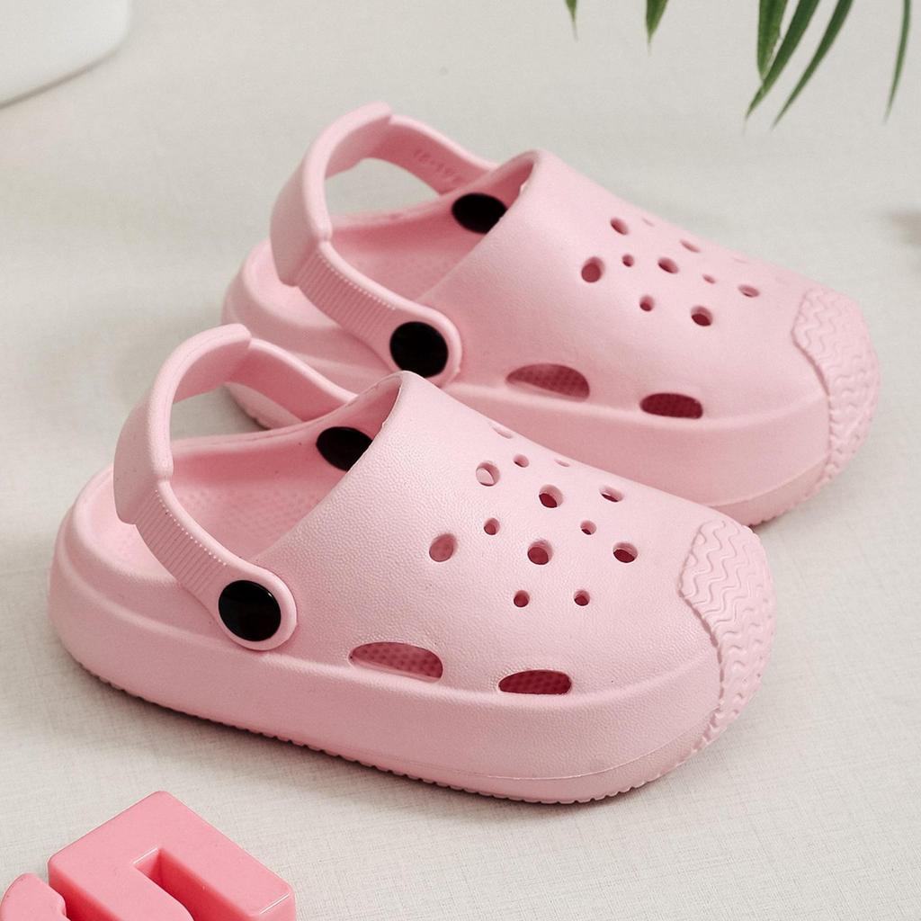Children's Trendy Non-Slip Hole Sandals for Indoor/Outdoor Use