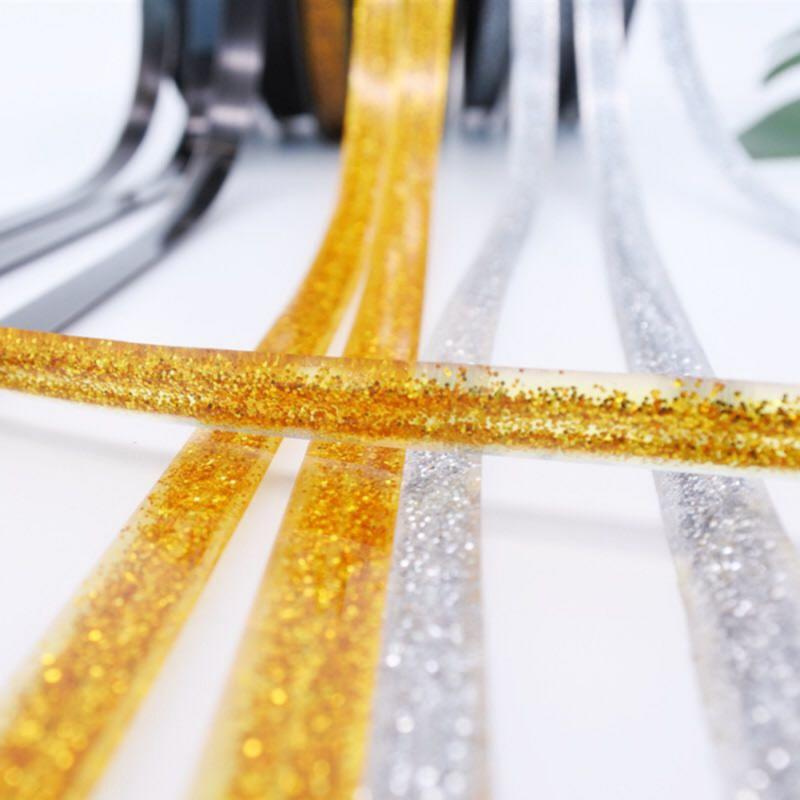 Cinta para Juntas de Azulejos Impermeable a Prueba de Moho Adhesivos Decorativos para Juntas Línea de Zócalo de Techo para Suelo de Habitación(autoadhesivo)