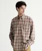 FAKE CAMPER Standard Fit Check Shirt [Red]