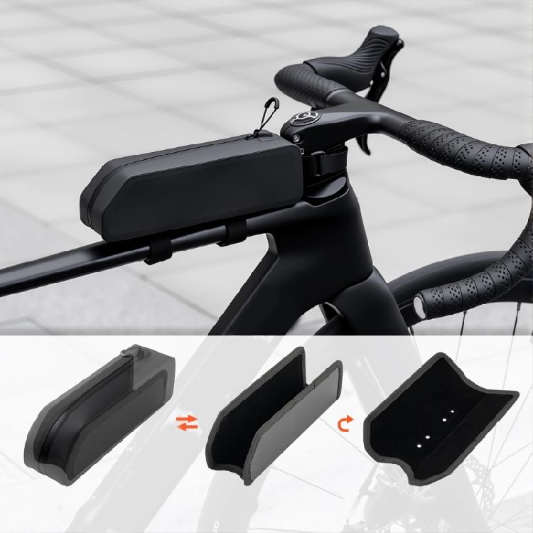 Water Resistant Bicycles Crossbars Bag 3D Stable Housing Flexible Attachments for Outdoor Cycling Enthusiasts