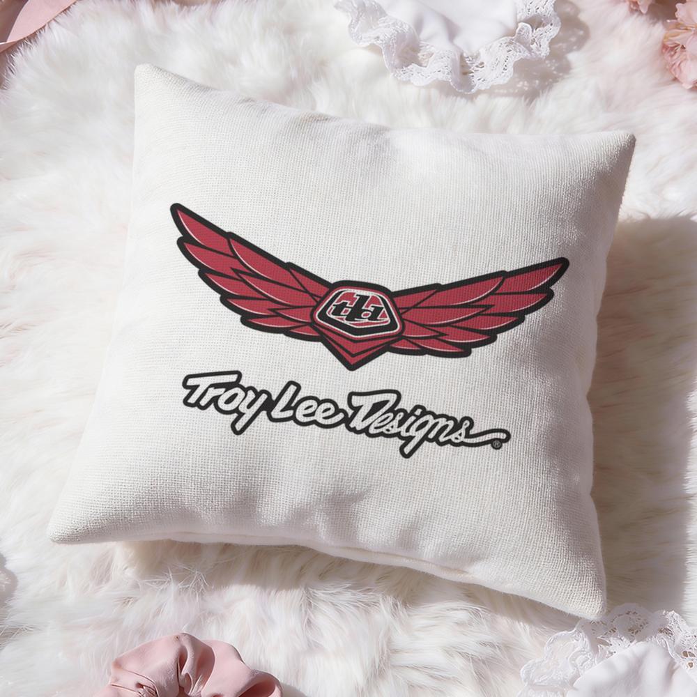 Luxury T-Troy Lee Cushion Cover Premium Comfort Reversible Pillow Cove -Two in One Design for Any Room & Car Interior