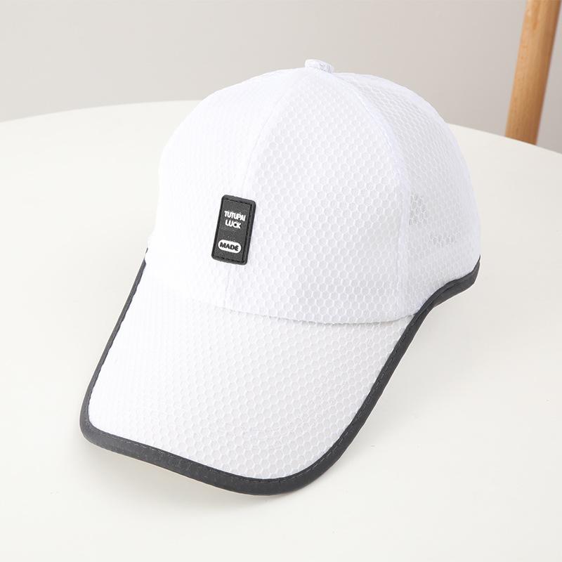 Quick-drying Cap Outdoor Sports and Leisure Summer Breathable Mesh Cap Men's and Women's Sunscreen Sun Hat Baseball Hat