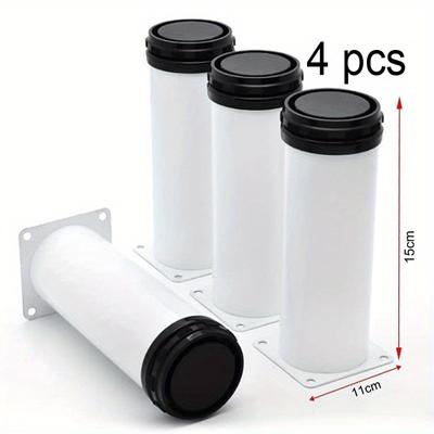 4pcs Adjustable Furniture Legs Stainless Steel Support Feet Heavy Duty Replacement Legs