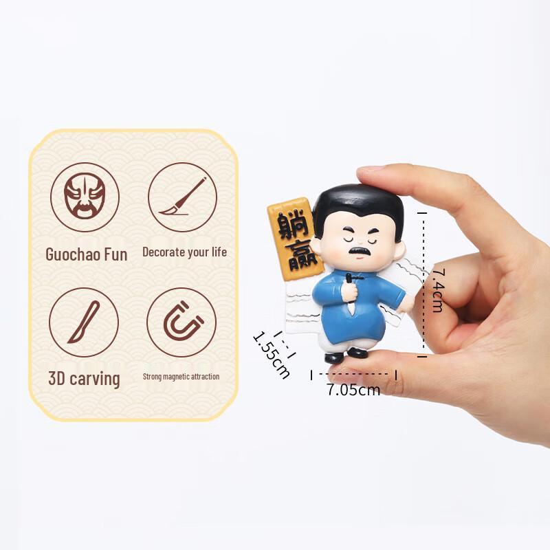 Lu Xun Resin Refrigerator Magnets