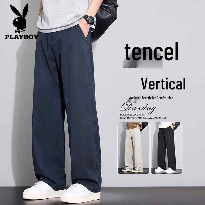 Playboy Men s Tencel Loose Straight Jeans 28