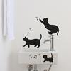 Sankomark Kogyo House Gida Wall Sticker, Deodorizing Singing Cat, DWS-180