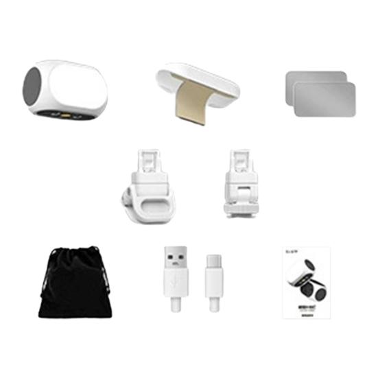 Yousheng Phone Gimbal Stabilizer Fill Light for DJI 3000K-6500K 3 Lighting Color 10-Level Brightness Adjustable Pocket Size Magnetic Smartphone Vlog