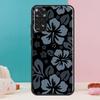 Hibiscus Retro Hawaiian Flower Case For Xiaomi Redmi Note 12 11 10 9 8 Pro 9S 10S 11S 12S Redmi 12C 9A 9C 10A 10C Coque