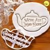 Eat Me Cake Cutter Alice In Wonderland Crazy Teapot Drink Me Treat Dessert Quotes Mad Clay Cutter Eat Cookie Cake Tools