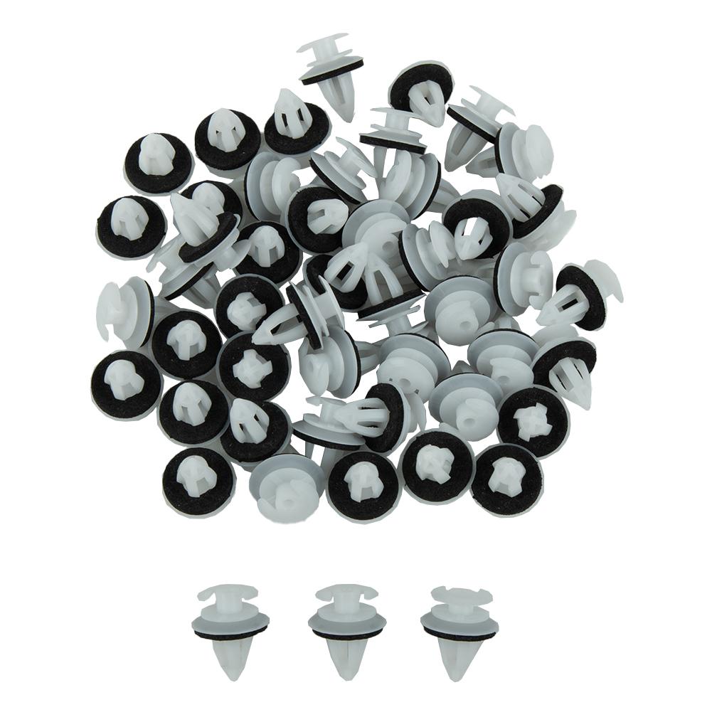 Fastener clips Fender Rivets For BE36 E38 E39 Plastic White Replacement