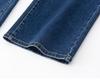 Women's High Waist Embroidered Jeans, 2025 Autumn/Winter, Loose Slim Fit Wide-Leg Straight Pants